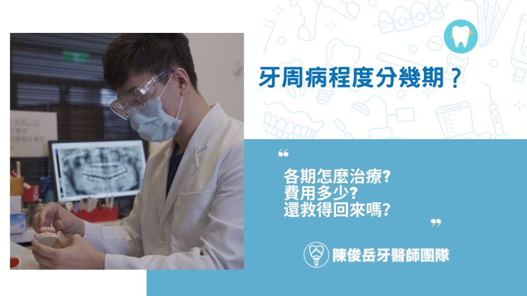 牙周病程度分幾期