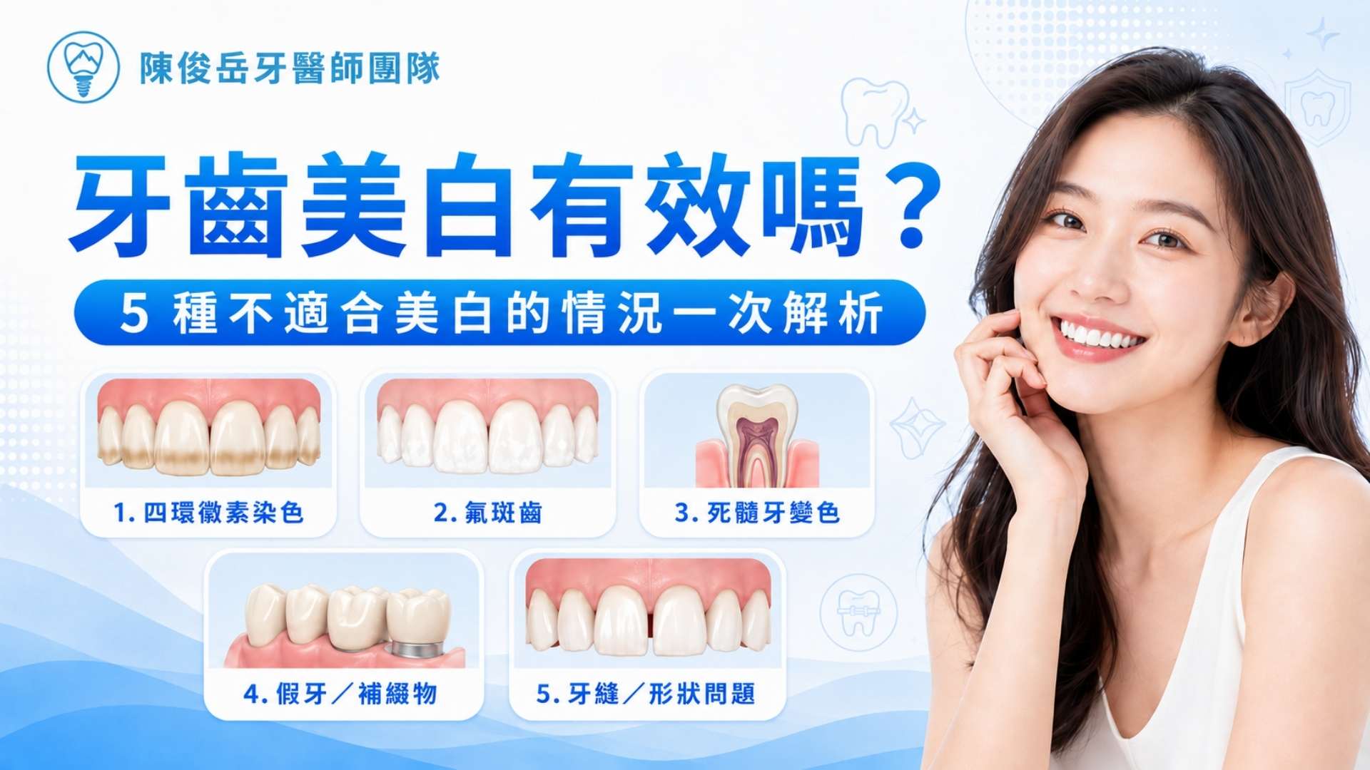 牙齒美白有效嗎
