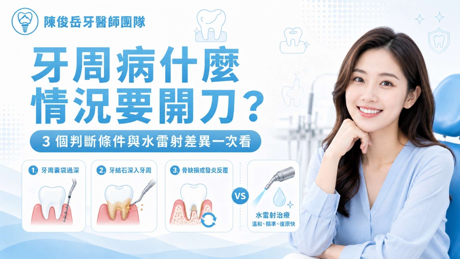 牙周病什麼時候開刀